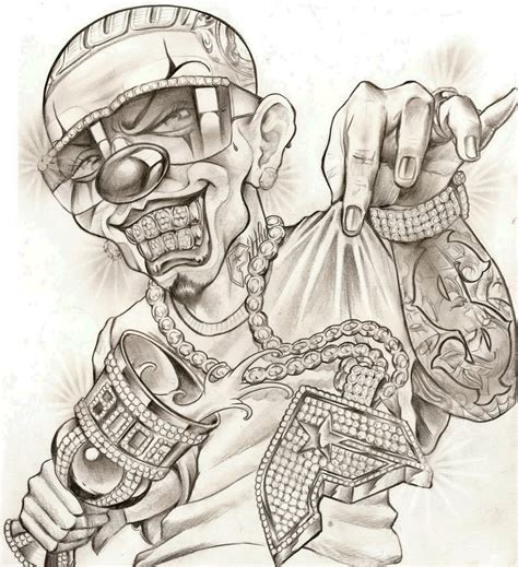 gangsta drawings|gangster pictures to draw.